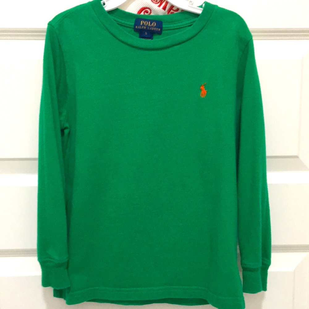 Polo Ralph Lauren Long-Sleeve Essential Tee Sz 5